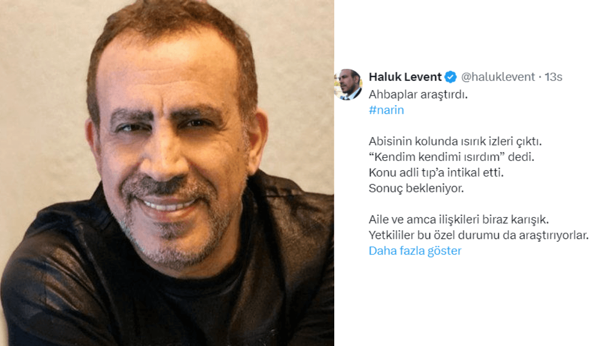 Haluk Levent'ten Küçük Narin Hakkında Çarpıcı Açıklama!