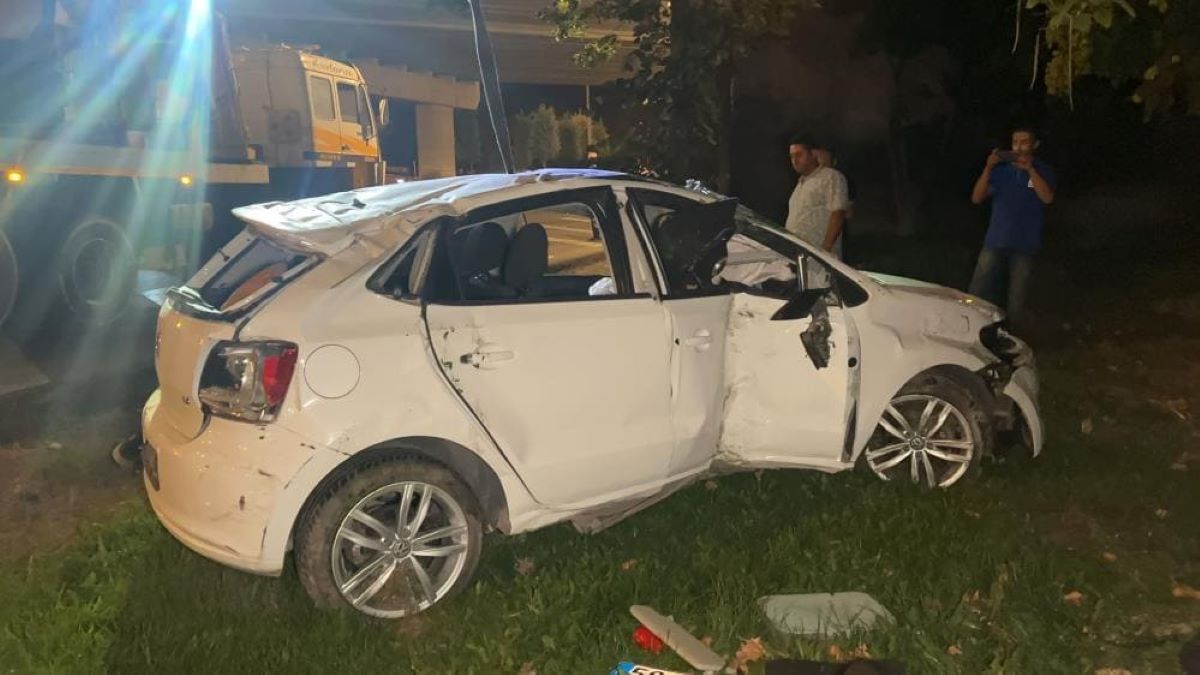 Taklalar Atıp, Duvara Çarptı Yaralılar Var! 2