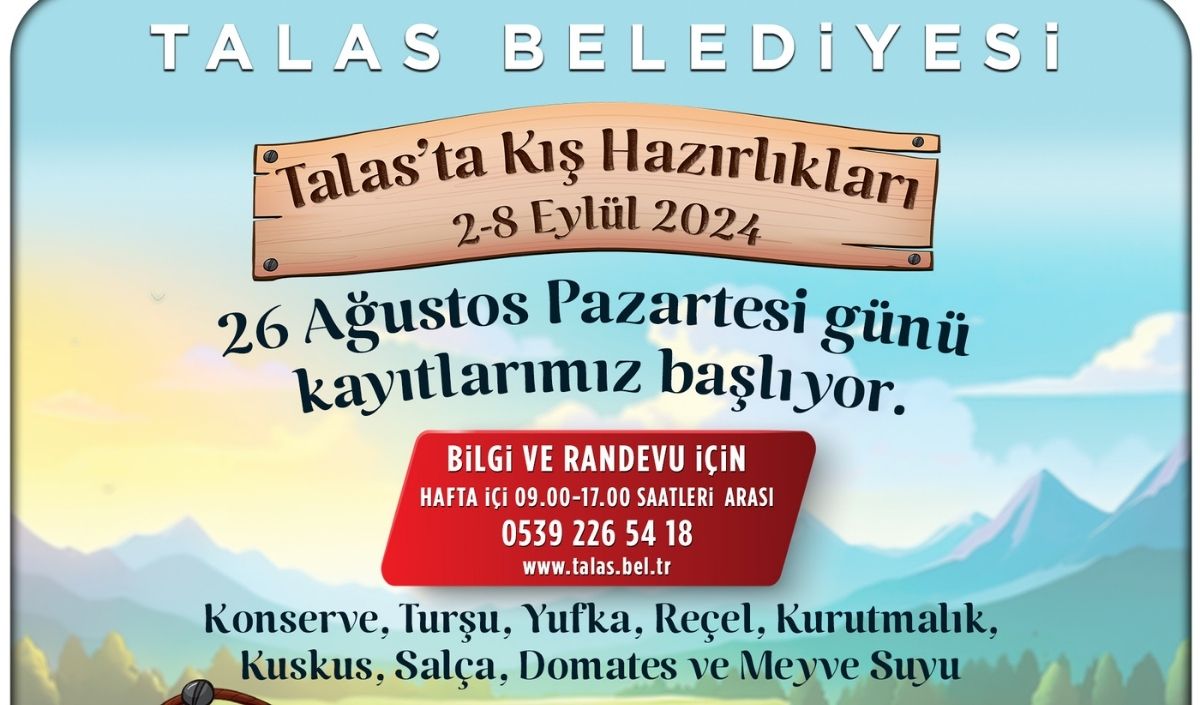 Talas Kışa Hazırlık3