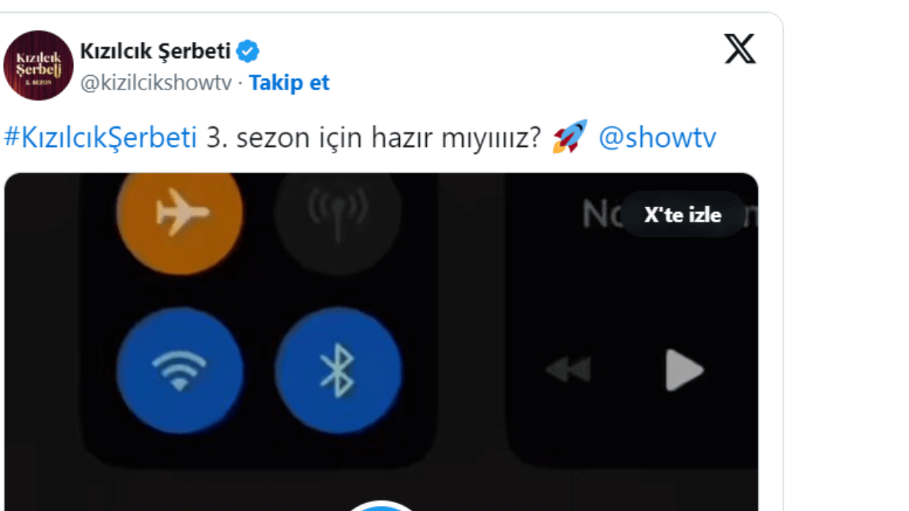 Efsane Geri Dönüyor! Kızılcık Şerbeti İçin Bomba Paylaşım Geldi!