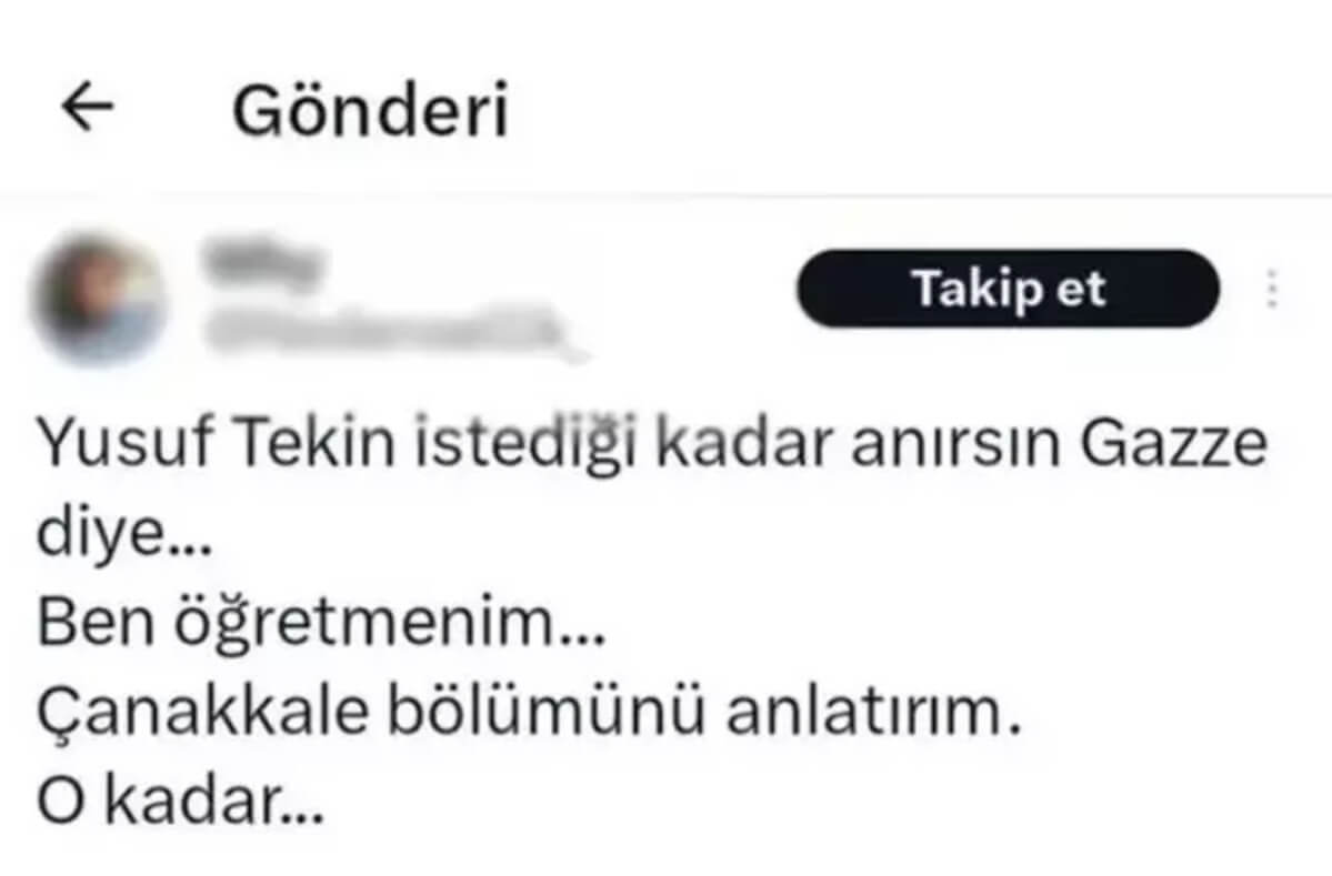 O Öğretmen Bakan Tekin’e 'İstediği Kadar Anırsın