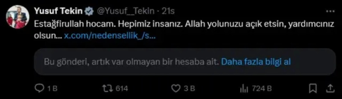 O Öğretmen Bakan Tekin’e 'İstediği Kadar Anırsın