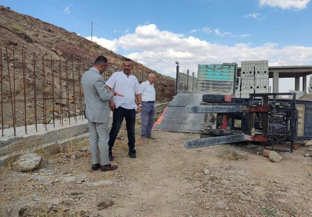 Acı Olay İş Kazası Sonucu 1 İşçi Feci Şekilde Hayatını Kaybetti! (1)