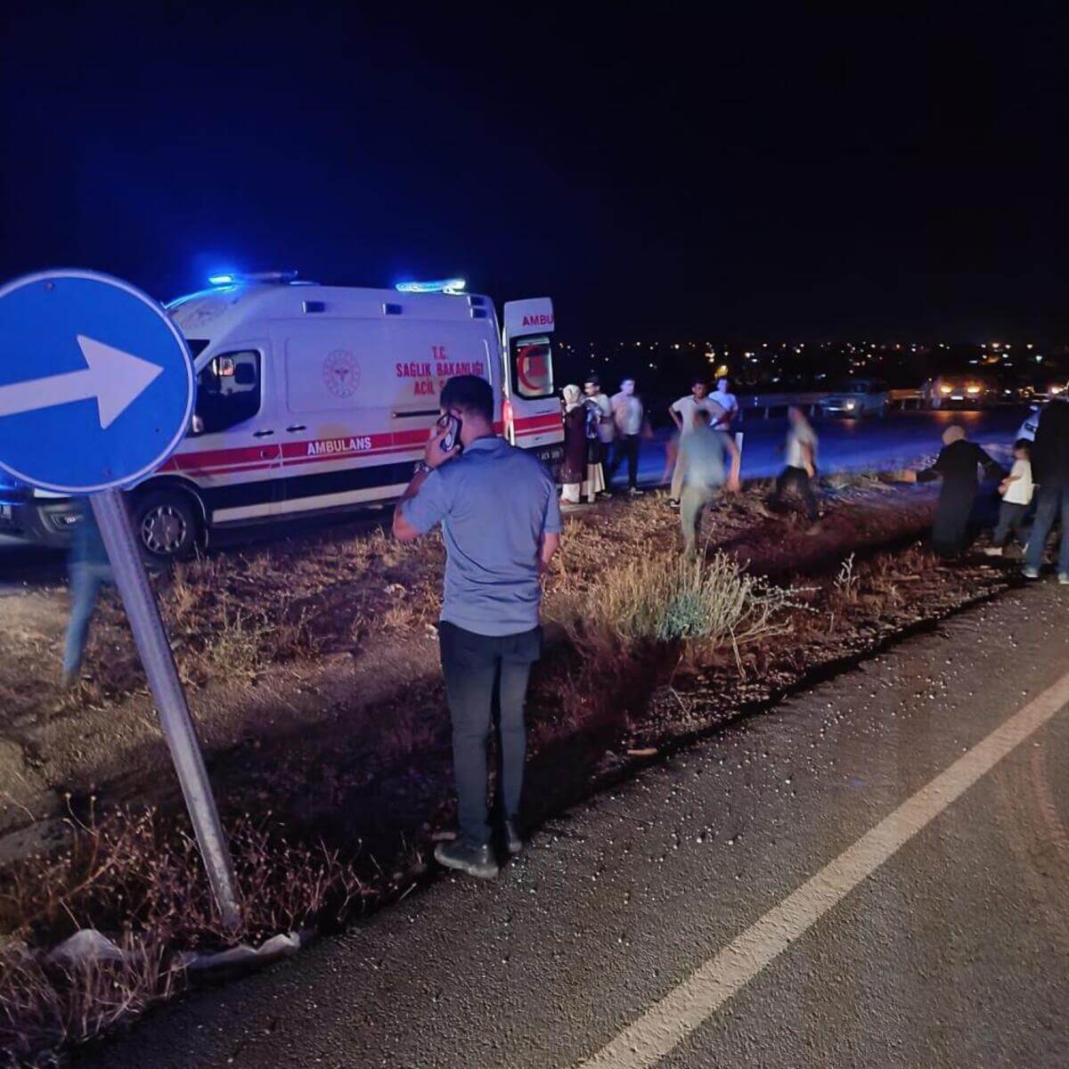 Feci Kazada Yol Kırmızıya Boyandı! 10 Yaralı