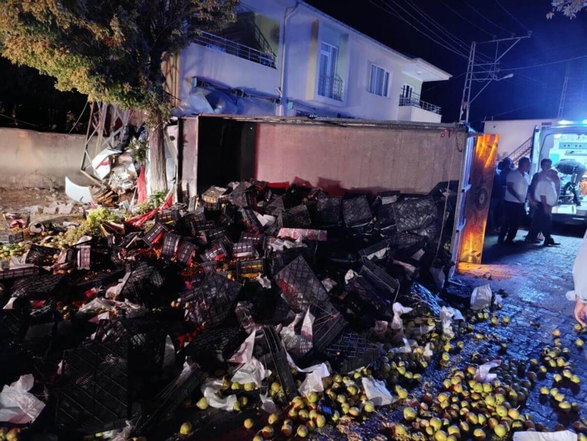 Kamyonetin Freni Boşaldı, Ortalık Savaş Alanına Döndü!