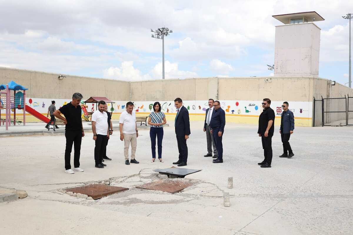 Başkan Metin’den Kapalı Cezaevine Dikkat Çeken Ziyaret Bakın Neyin Müjdesini Verdi (1)