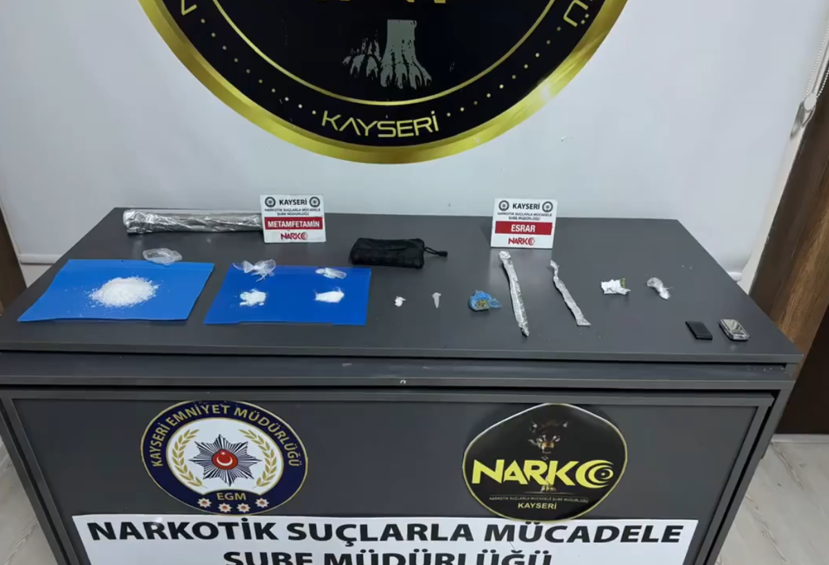 Kayseri Polisi Zehir Tacirlerine Göz Açtırmıyor! 37 Gözaltı