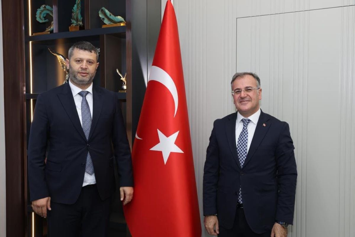 Hacılar’da Yeni Başkan İlk Ziyareti Bakın Kime Yaptı! 1