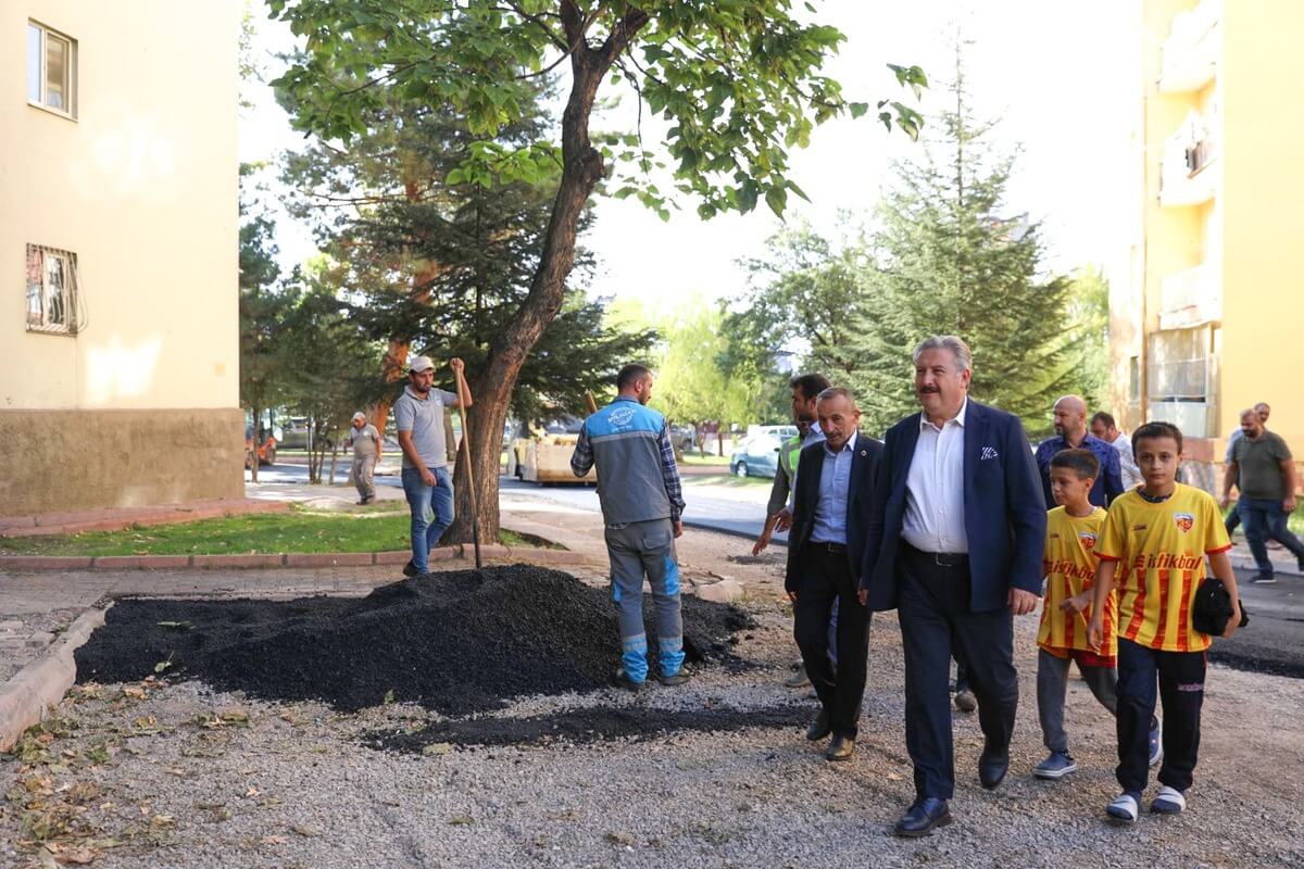 Kayseri’de Yollar Yenileniyor! Şehir Ulaşımında Daha Konforlu Yollar (3)