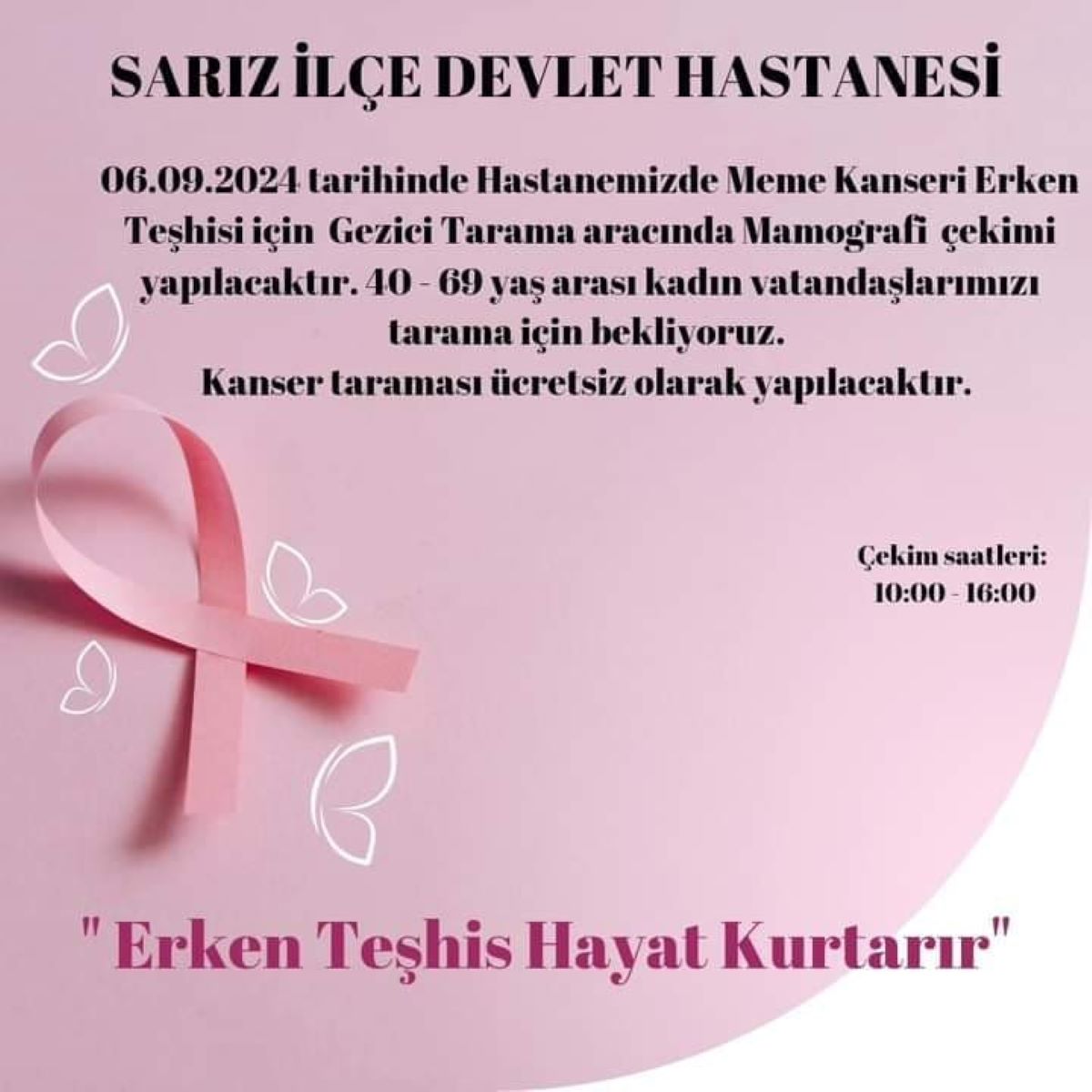 Kayseri’nin O İlçesinde Kadınlara Ücretsiz Hizmet! 2