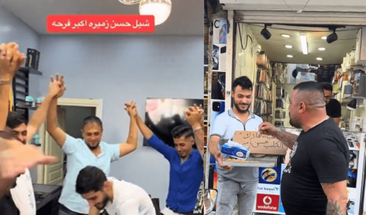 Hizbullah Liderinin Ölümünü Kutlayan Sığınmacılar Bakın Ne Dağıttı!