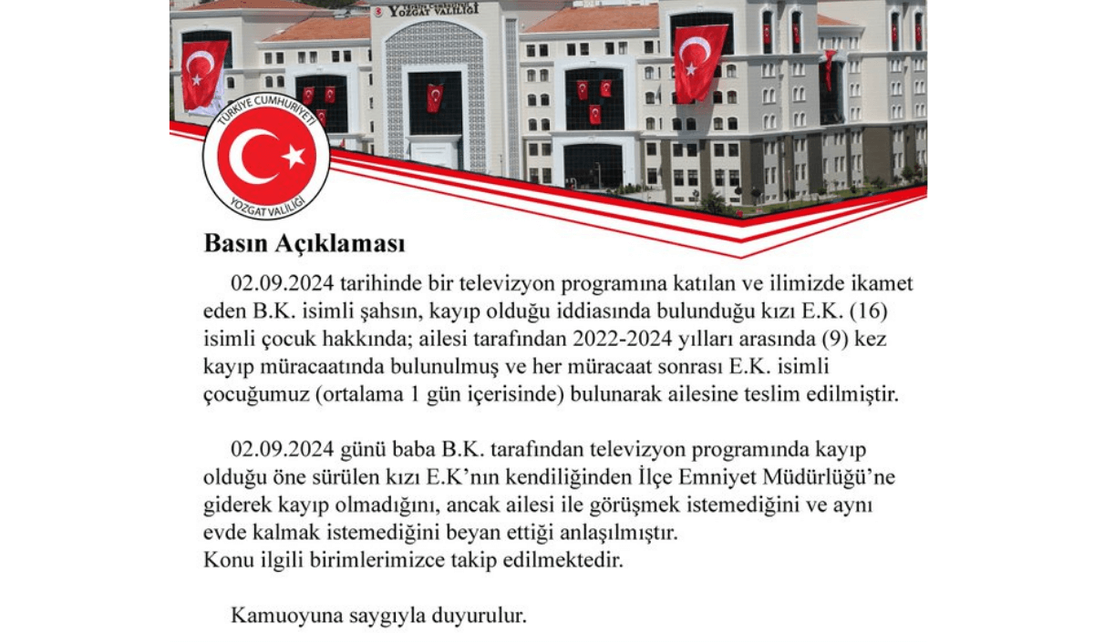 Narin’den Sonra Bir Kayıp İhbarı Daha Gelmişti! Gerçek Ortaya Çıktı!