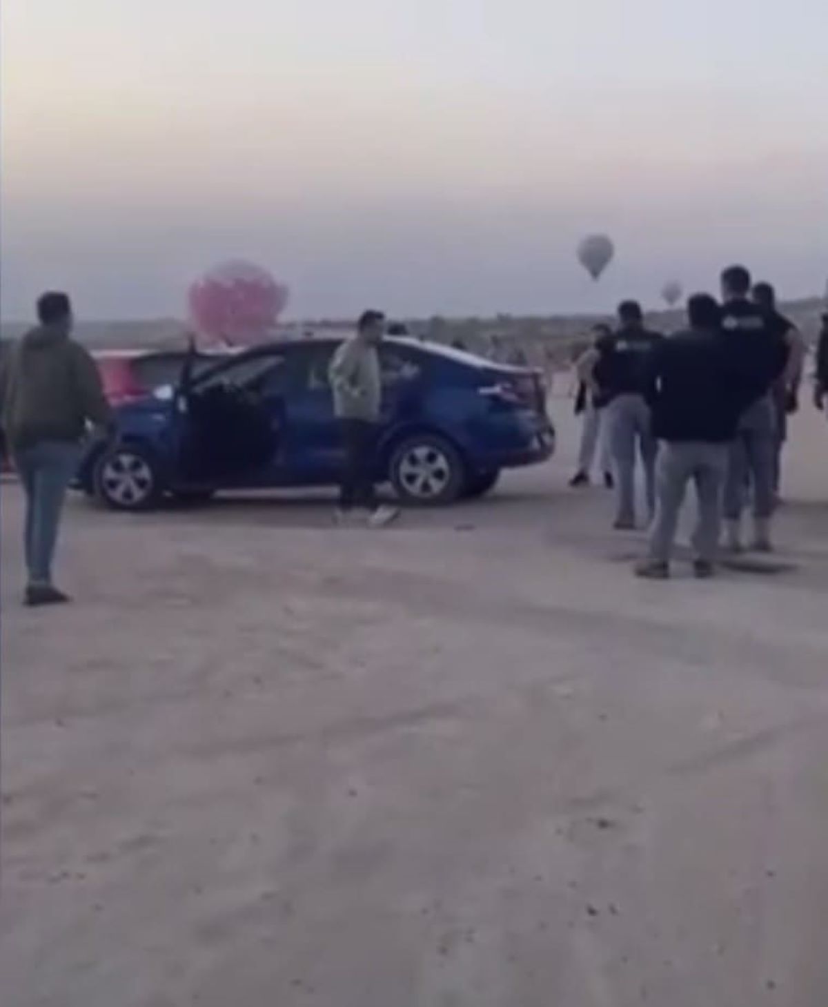 Nevşehir’de Felaket Sıcak Hava Balonu İle Otomobil Çarpıştı! 3