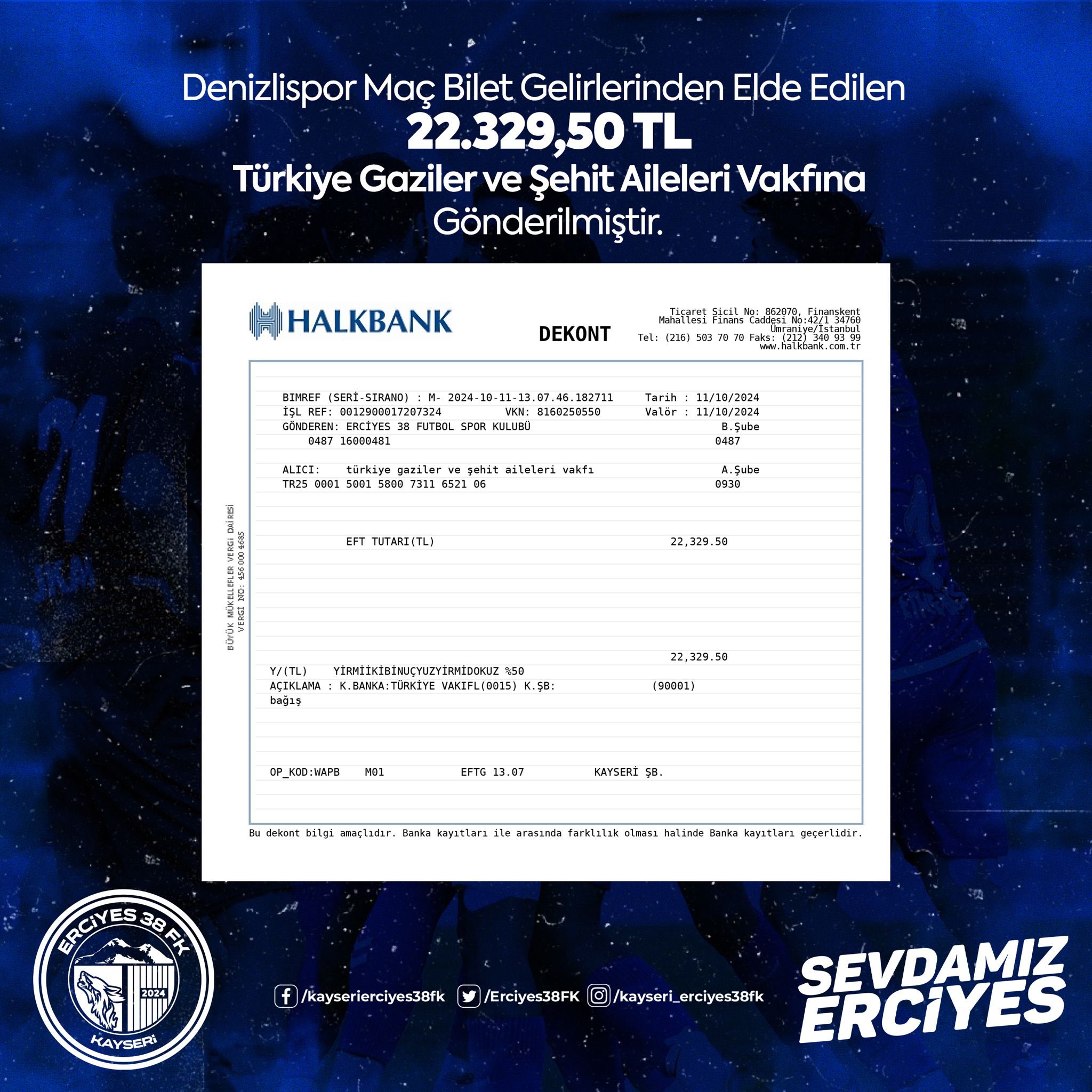 Erciyes Fk Bağış