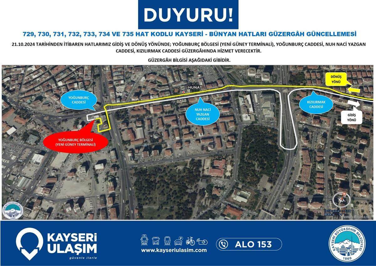 Ilçe Ulaşım Bünyan (1)