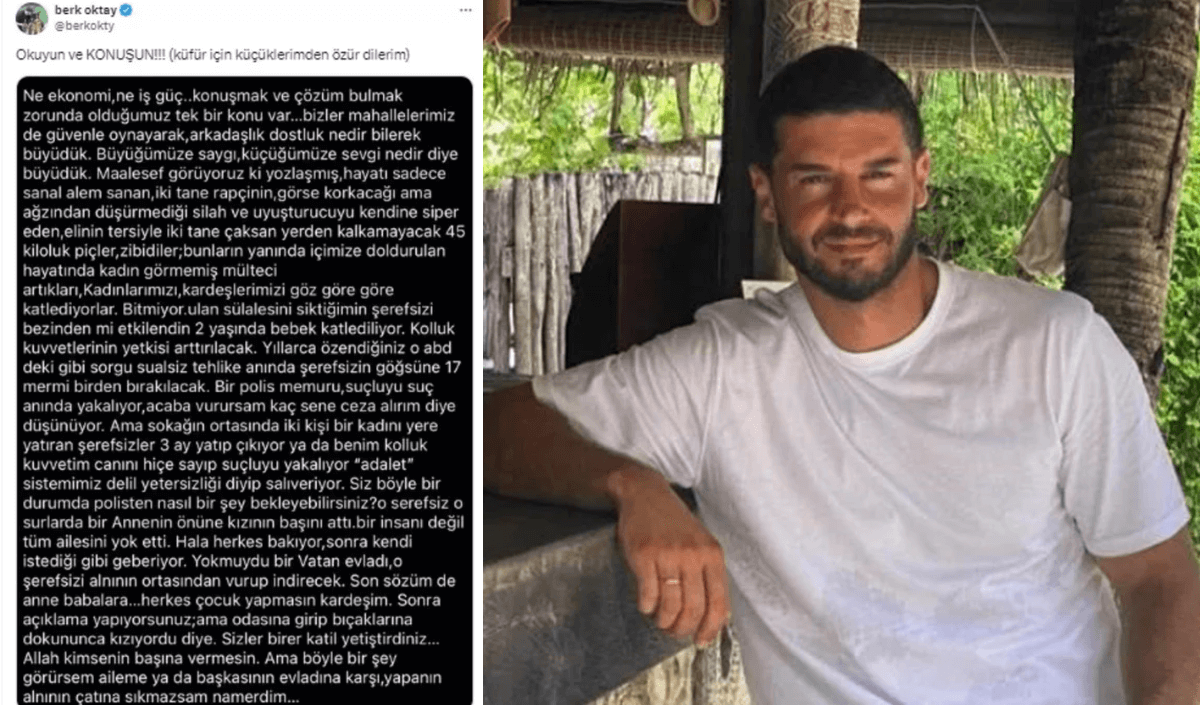 Berk Oktay sonunda dayanamadı: Alnının çatına sıkmazsam namerdim!