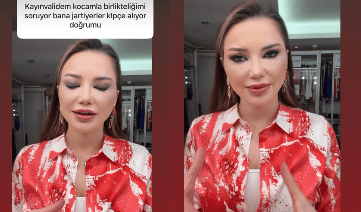 Esra Ezmeci’ye gelen o soru pes dedirtti: Kaynanam bana kelepçe alıyor!
