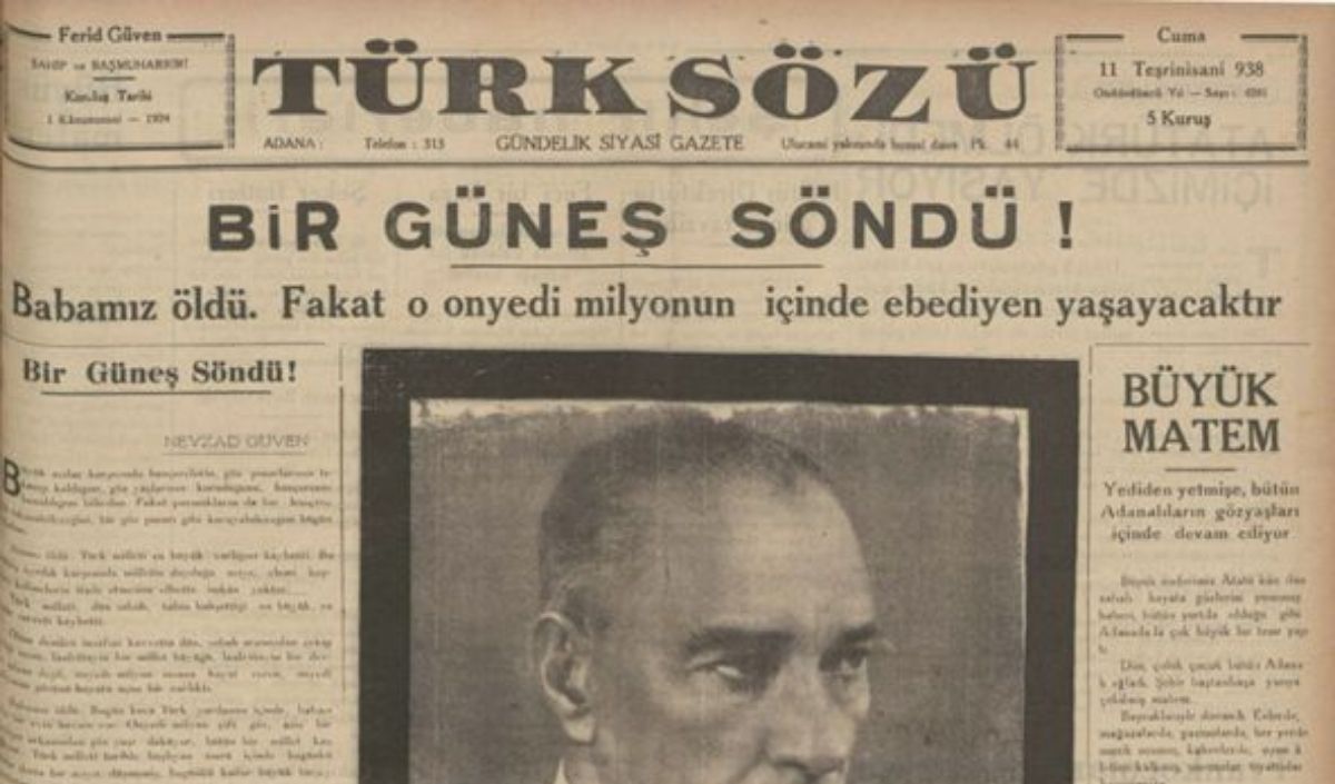 Atatürk Türk Sözü Gazetesi