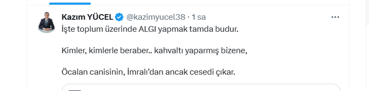 Kayserili siyasetçi 'kimler kimlerle beraber' diyerek o isme sert çıktı!