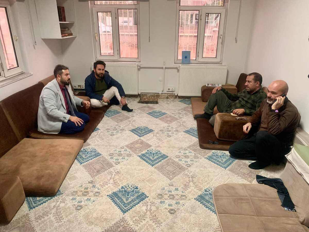 Kayseri'de Iş Yeri Küle Dönen Iş Adamına Dikkat Çeken Ziyaret! (2)
