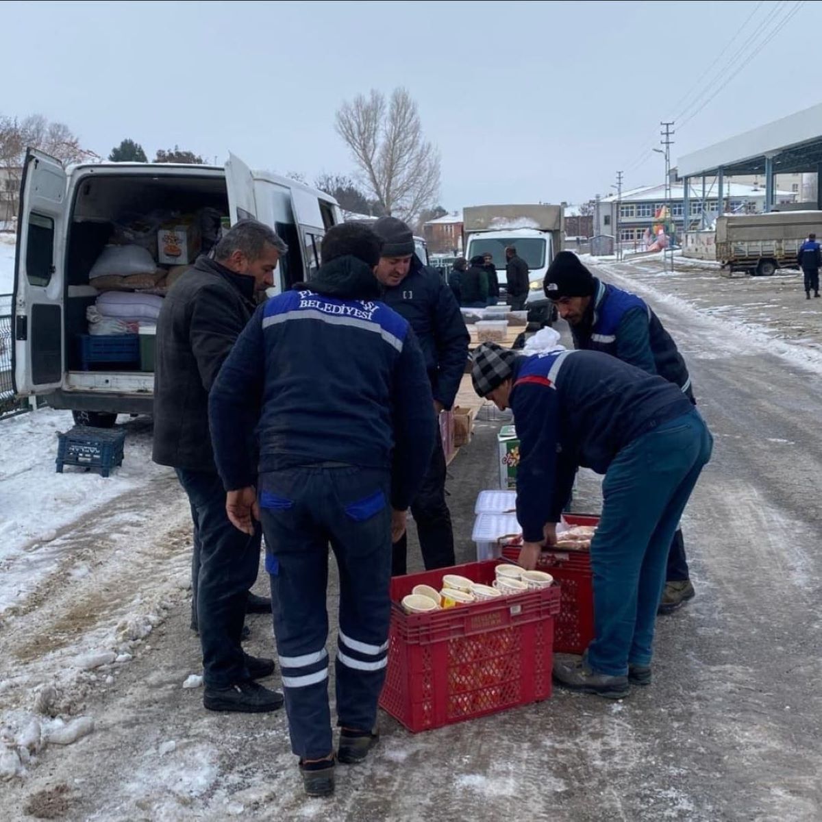 Kayseri’de Yoğun Kardan Dolayı Mahur Kaldılar! 1