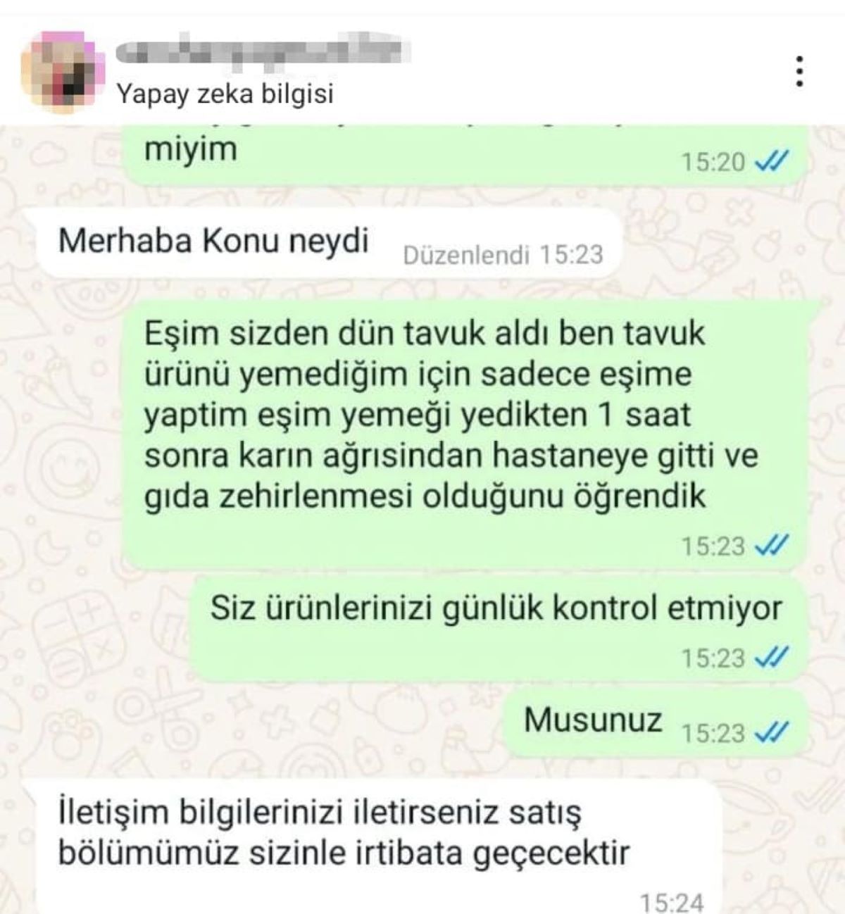 Kayserili Kasaplar Dikkat! ‘Senden Aldığım Et Ile Zehirlendim’ Diyerek Dolandırdılar 3