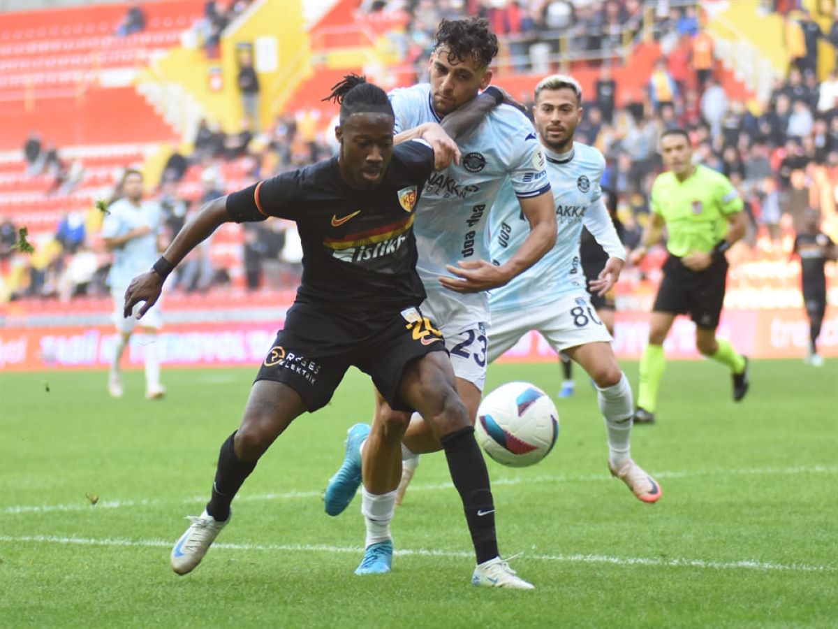 Kayserispor Evinde Galibiyetle Tanışamadı 3