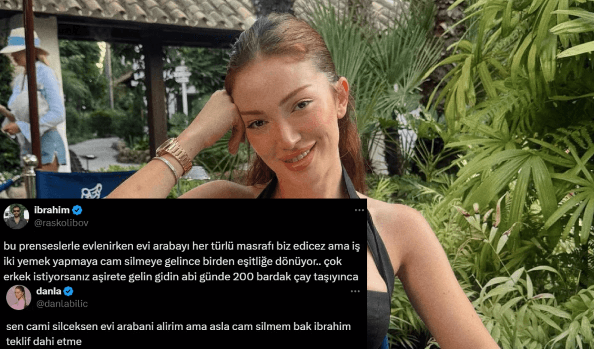 Kayserili futbolcuyla yakalanmıştı! Danla Biliç'ten Türkiye’de erkek kalmadı çıkışı!