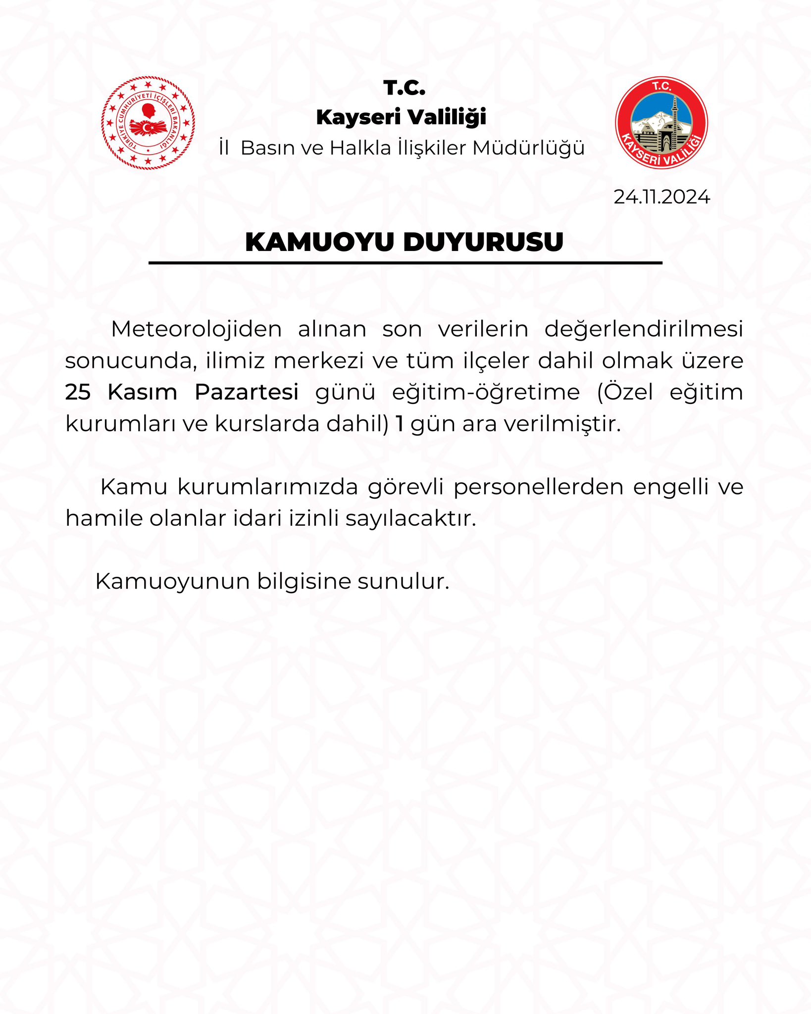 Okul Tatil