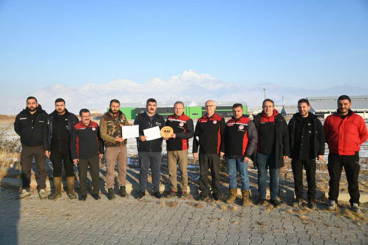 Kayseri'de Bir Işletme Daha O Belgeyi Aldı! (2)
