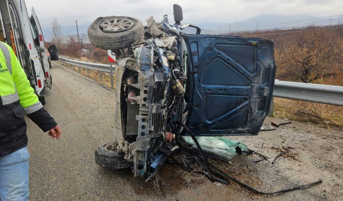 Kaza, Akçadağ Mevkii’nde Meydana Geldi (2)