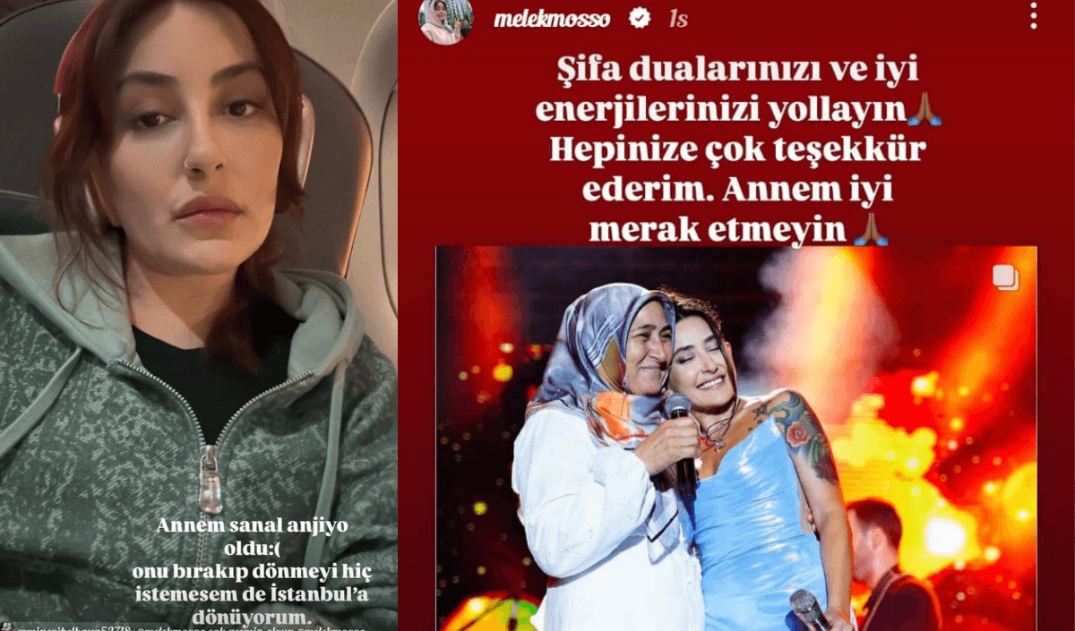 Kayserili ünlü şarkıcı annesinin rahatsızlığını açıklayarak dua istedi!
