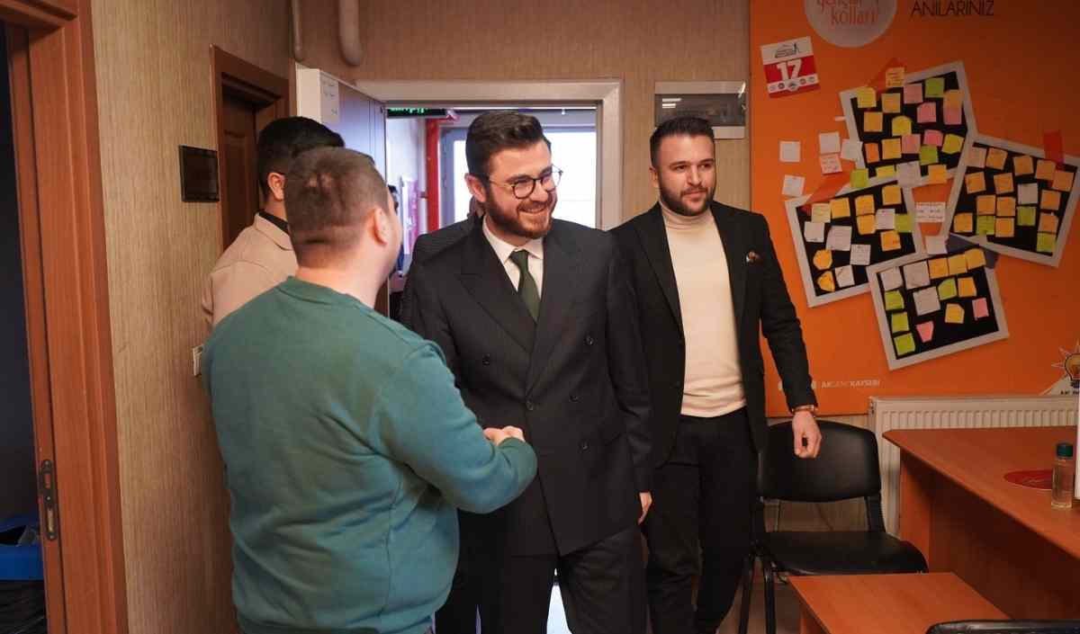 17 Ocak Öncesi Fatih Üzüm Ve Hüseyin Okandan Kayseri'de Bir Araya Geldi (1)