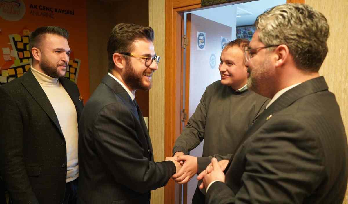 17 Ocak Öncesi Fatih Üzüm Ve Hüseyin Okandan Kayseri'de Bir Araya Geldi (3)