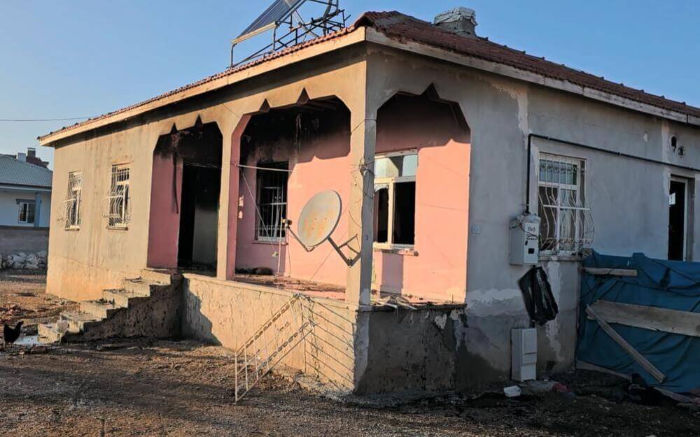 Müstakil evde yanarak feci şekilde can verdi!