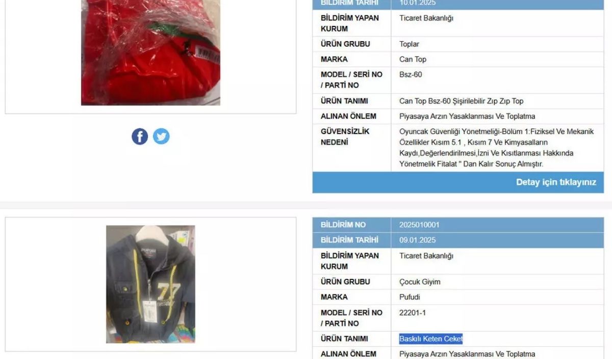 Bakanlık O Ürünlerin Toplatıldığını Açıkladı! Sakın Eve Sokmayın (3)