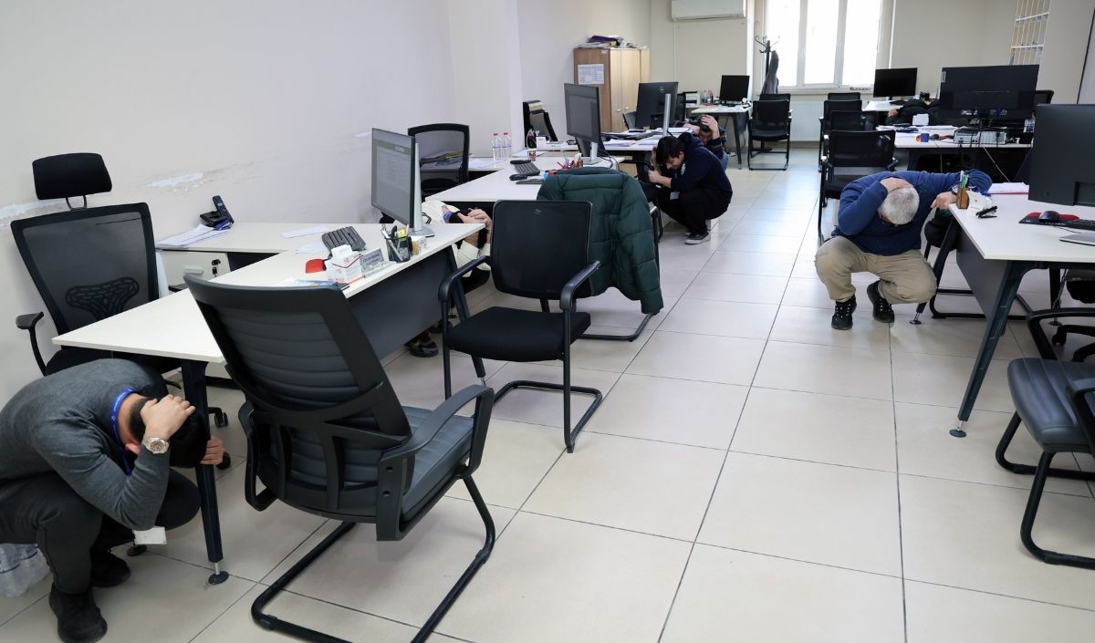 Deprem Tatbikatı2