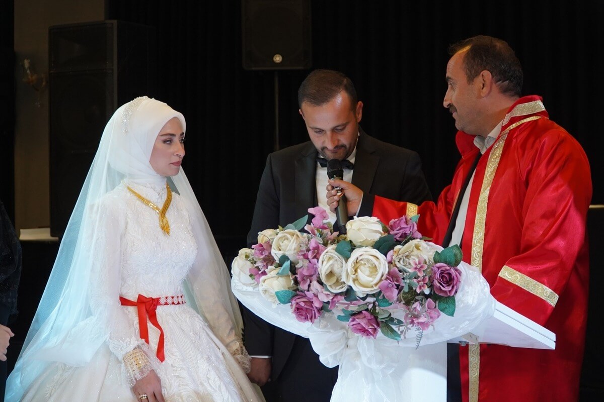 Kayseri’nin o ilçesinde 324 kişi mutluluğa imza attı!