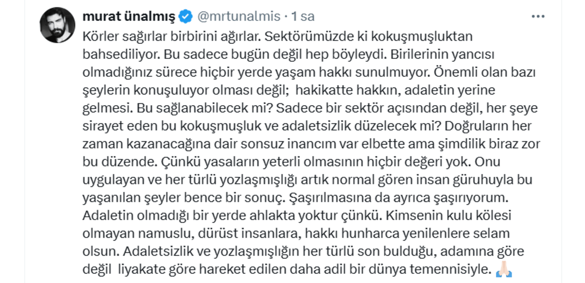 Kayserili ünlü oyuncu skandal iddialar sonrası sessizliğini bozdu!