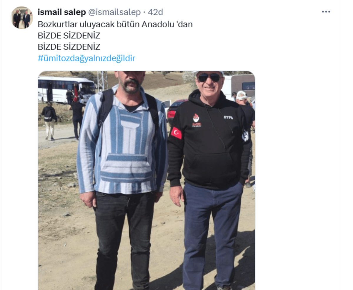 Kayserili Başkandan Ümit Özdağ’a destek geldi: Bizde sizdeniz!