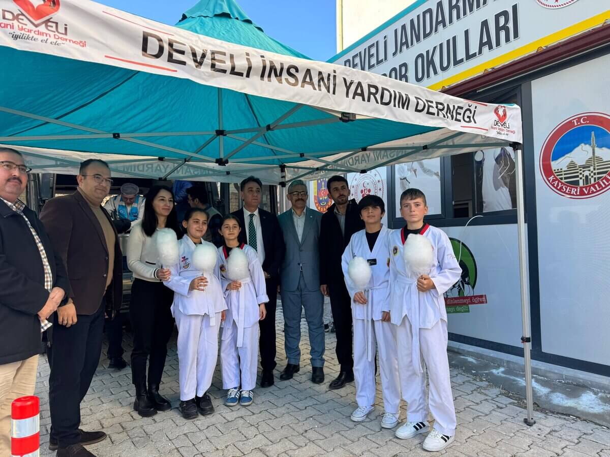 Taekwondo Öğrencileri Develi’deki sınavda Ter Döktü!