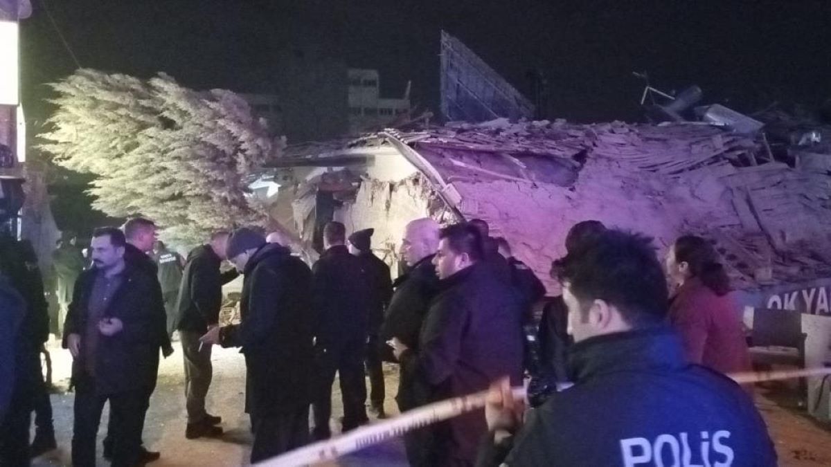 Konya Bina Çöktü 1