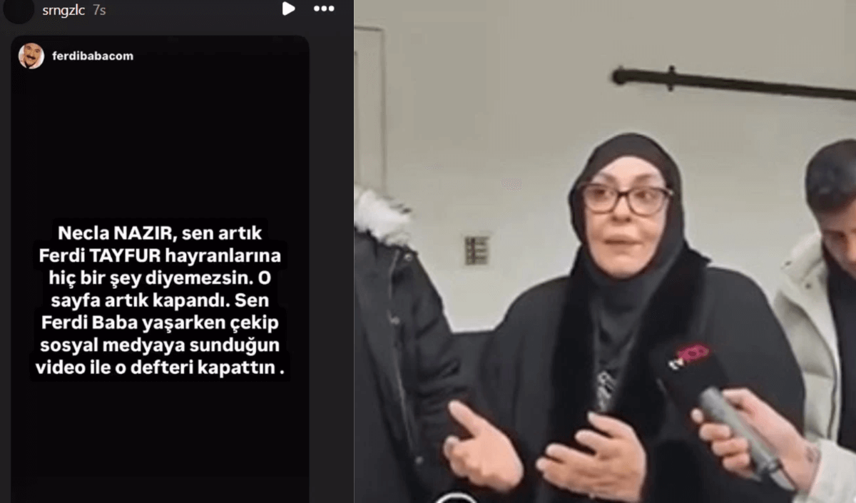 Ferdi Tayfur’un yeğeninden Necla Nazır’a sert çıkış!