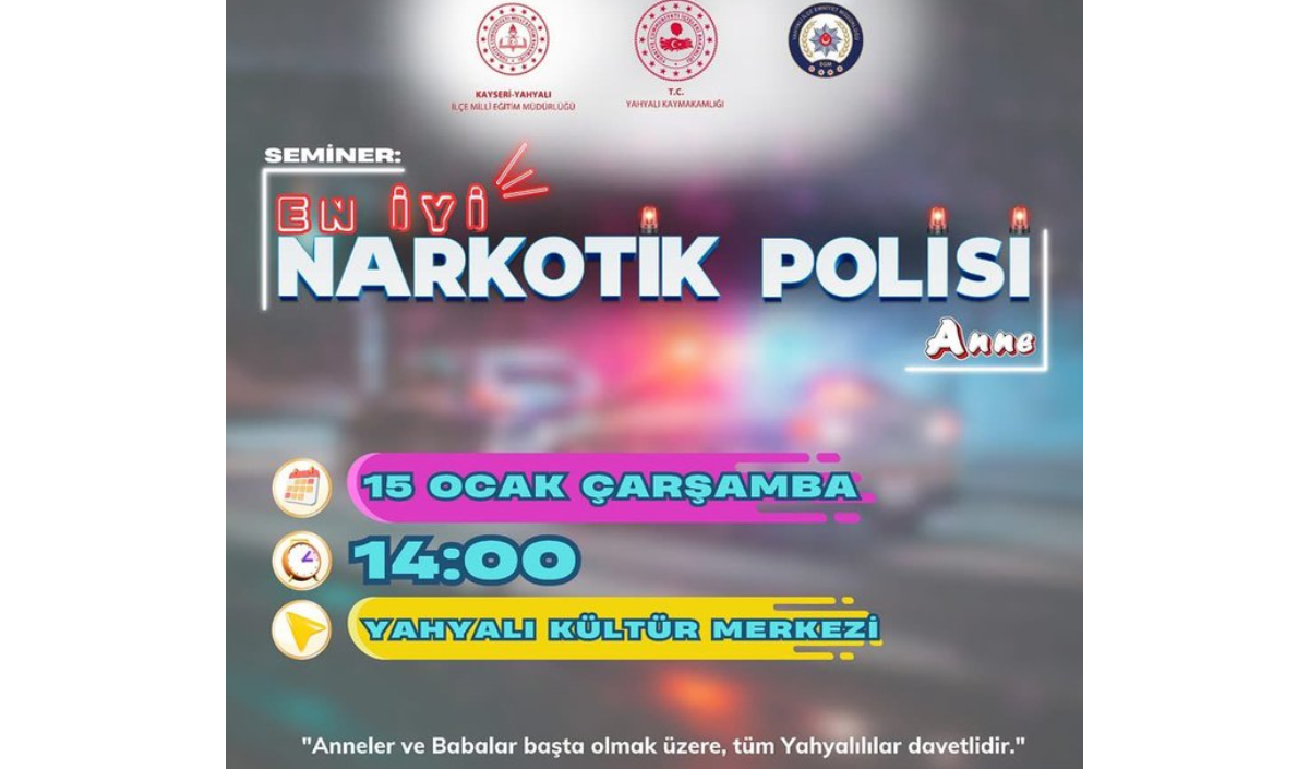 Kayseri’nin o ilçesinde en iyi narkotik polisi anne!