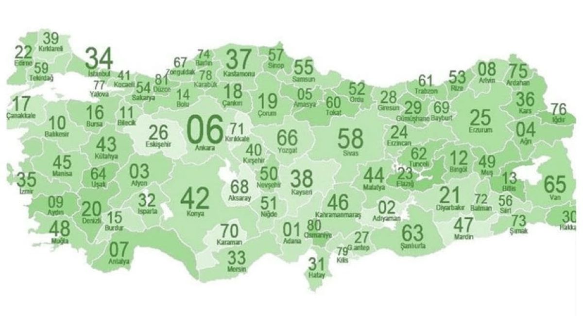 Türkiye’de Il Sayısı 100’E Çıkıyor Kayseri’nin Plakası Değişiyor! 5