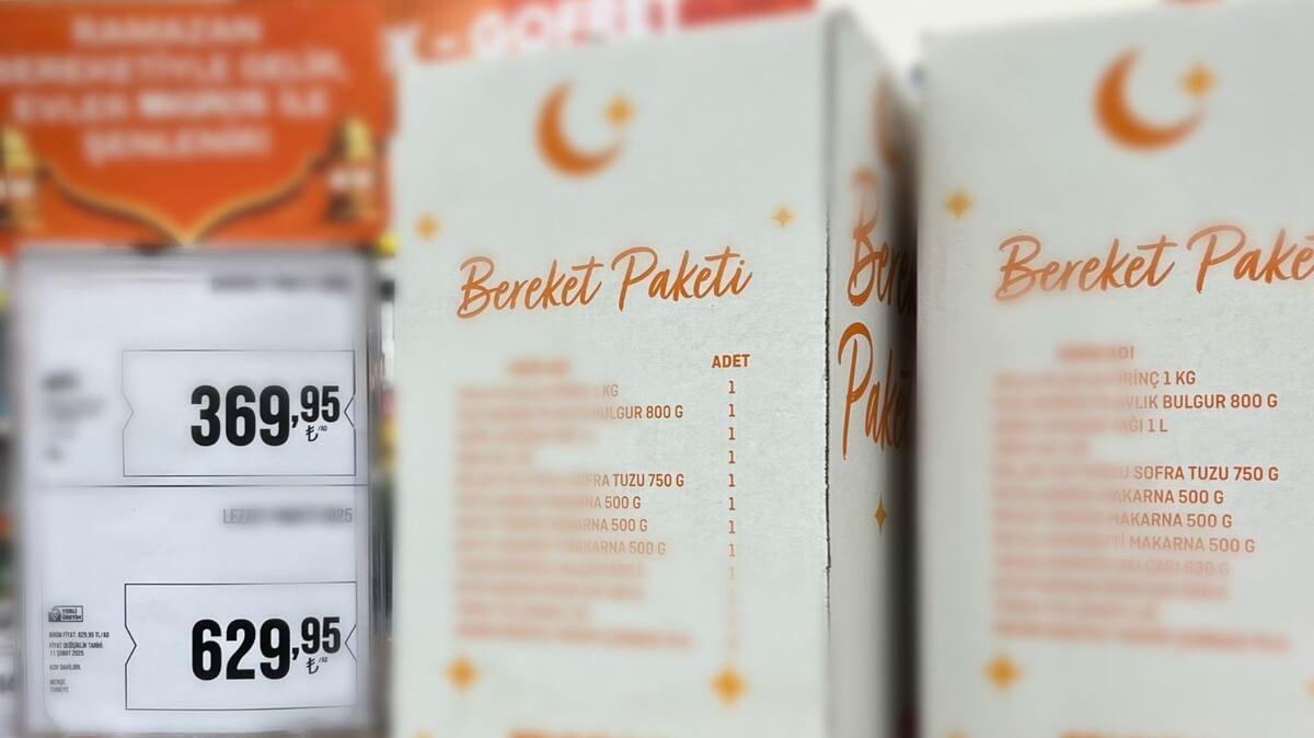 Kayseri'de Ramazan kolisi fiyatları belli oldu!