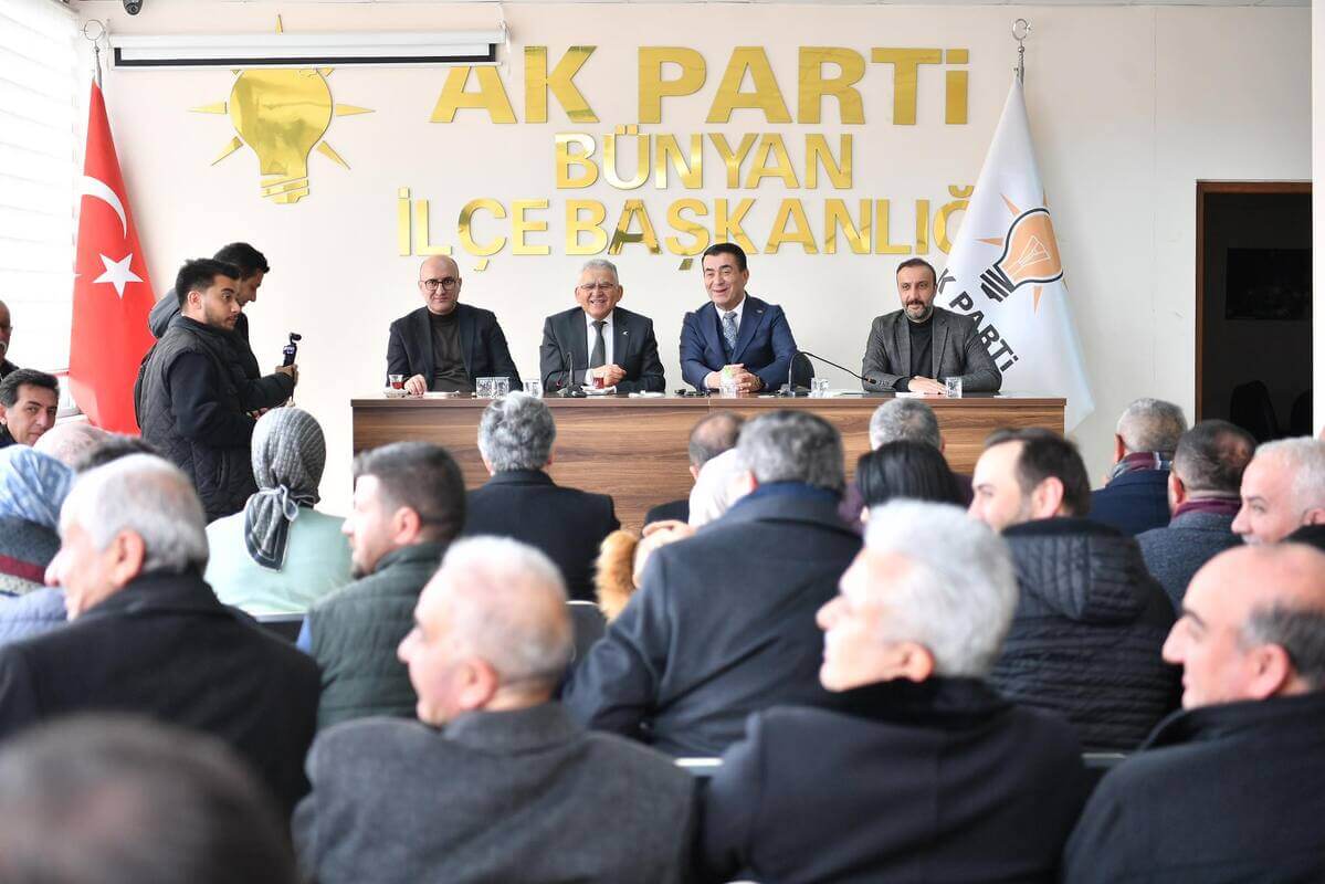 Başkan Büyükkılıç'tan dikkat çeken Bünyan çıkartması!