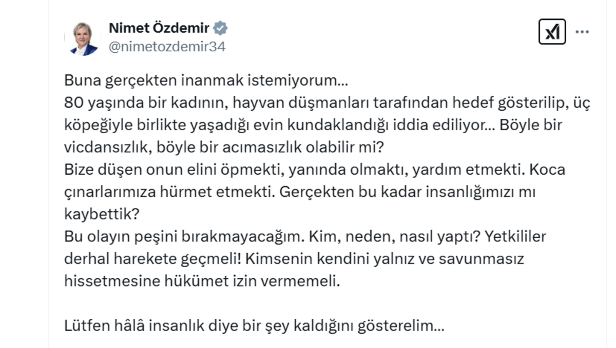 Kayserili vekil yanarak can veren 80 yaşındaki kadın için isyan etti!