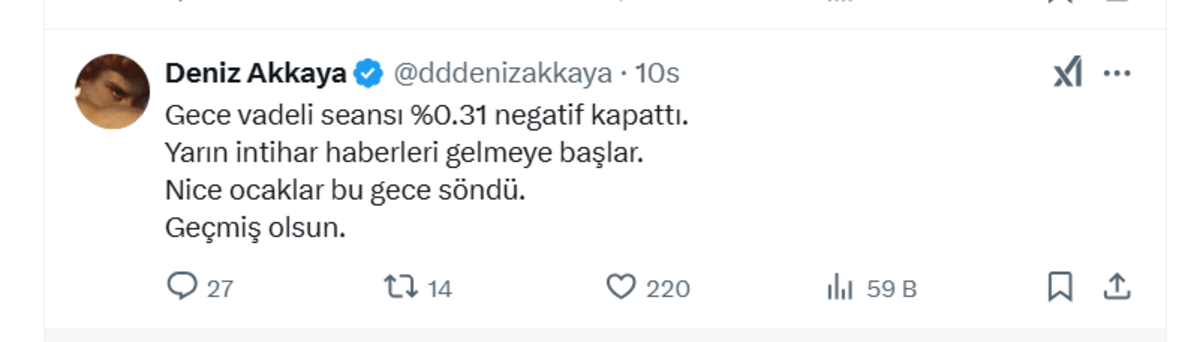 Kayserili ünlü isim gece yarısı paylaştı: Yarın canına kıyanların haberleri gelmeye başlar!