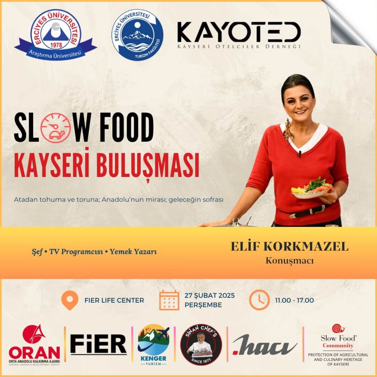 Kayseri'deki büyük buluşmaya MasterChef’in eski jürisi katılacak!